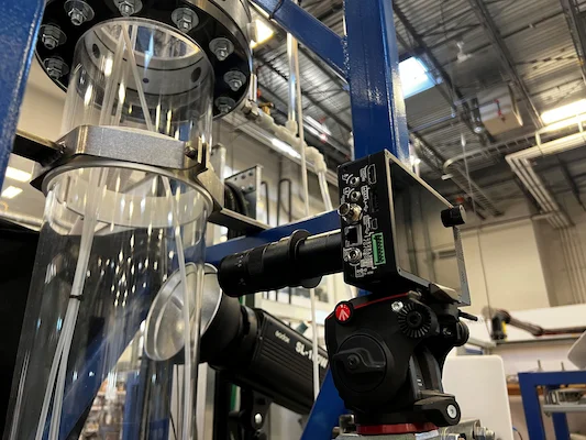 Acrylic Column for Microbubble Generation