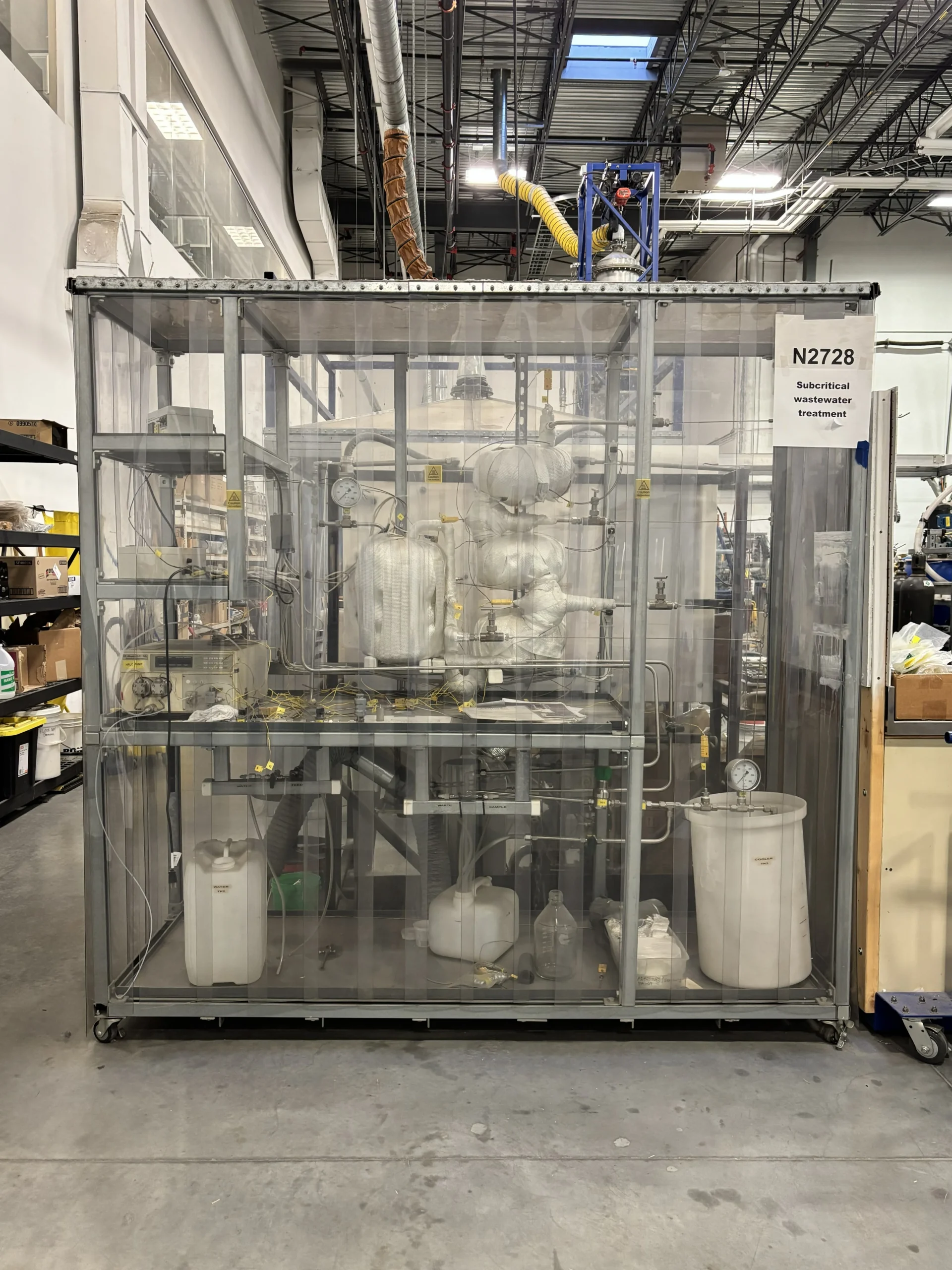 Subcritical Wastewater Treatment Unit